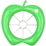 Benson Appelsnijder - 8 Partjes - Klokhuisverwijderaar - RVS en PP - Groen - 14 x 15 cm