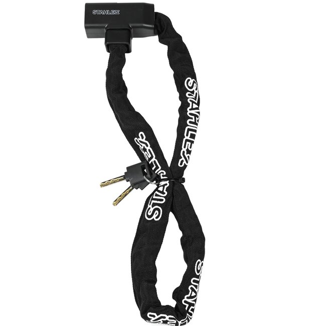 Benson Kettingslot - Zwart - Ø 6 mm - 1400 mm - Inclusief 2 veiligheidssleutels