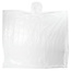 Benson Wegwerp regenponcho - transparant - compact - duurzaam PE-materiaal - one size fits most