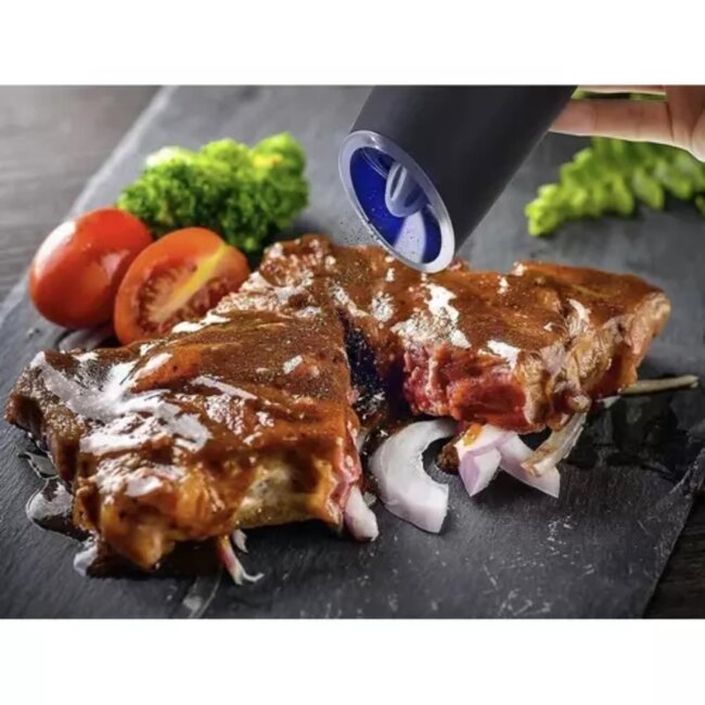 Ruhhy Elektrische Molen Set 19558 - Efficiënte Keukenhulp - Keramisch & LED-Verlicht