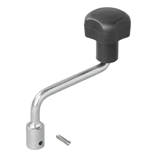 ProPlus Hendel voor neuswiel - 48 mm - Asdiameter 12 mm - Stabiele bediening