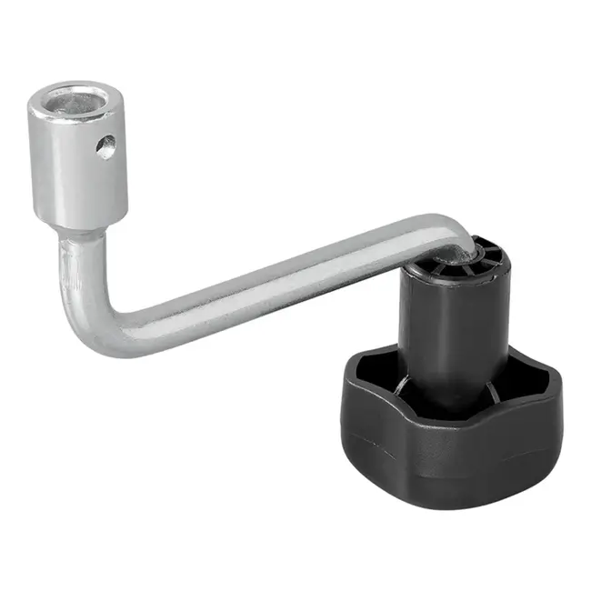 ProPlus Hendel voor neuswiel - 48 mm - Asdiameter 12 mm - Stabiele bediening