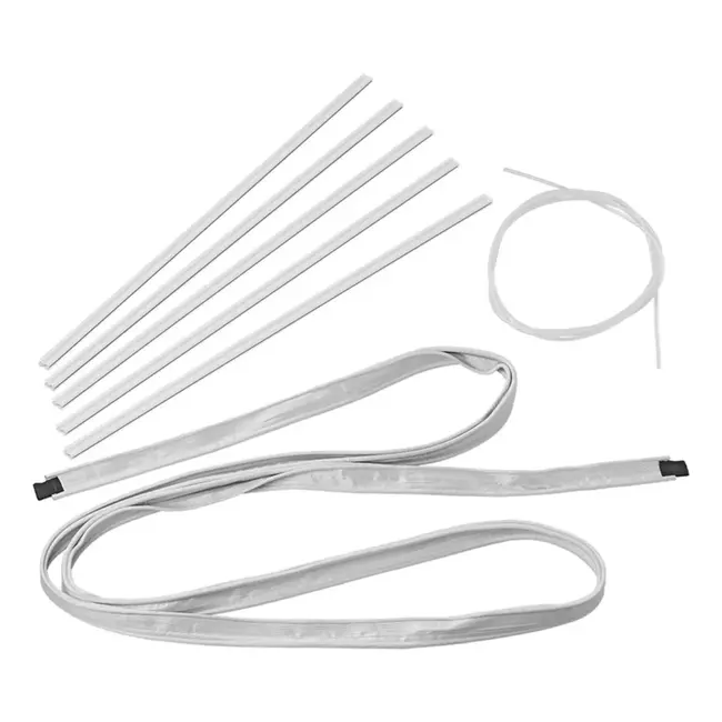 ProPlus Drive-away luifel verbindingsset - 7-delig - Eenvoudige bevestiging - 4 meter - Transparant