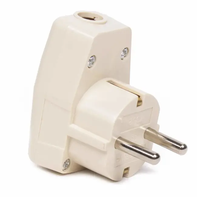 Benson Haakse randaarde stekker - met aan/uit schakelaar - verlicht - 16A - 230V - 3500W