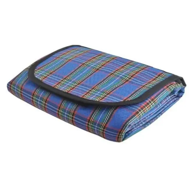 Malatec Basic Blauwe Picknickmat 145x180 - Waterdicht en Comfortabel voor Alle Weersomstandigheden