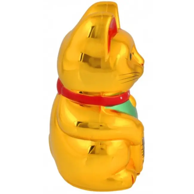 Ruhhy Geluks Kat - Gouden Maneki-neko - Beweging - Welvaart en Geluk