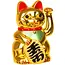 Ruhhy Geluks Kat - Gouden Maneki-neko - Beweging - Welvaart en Geluk