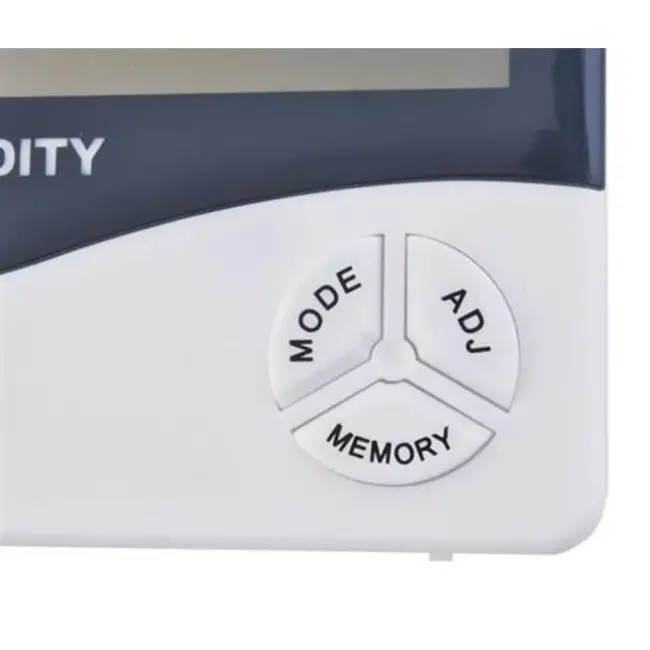 Izoxis Weerstation Klok - Alles-in-één Temperatuur en Tijd Weergave