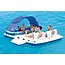 Bestway Opblaasbare Eilandmatras XXL - 389x274cm - Luxe Waterplezier voor Zes Personen