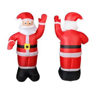 Ruhhy Opblaasbare Kerstman - 180 cm - Verlicht en Zelfopblazend