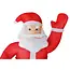 Ruhhy Opblaasbare Kerstman 180 cm - Feestelijk en Verlicht