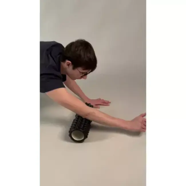 Trizand Yoga Roller - Zwart - Ideaal voor Spierontspanning en Zelfmassage