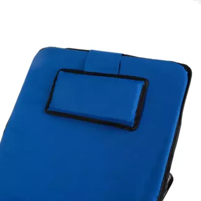 Trizand Strandmat met Rugleuning en Kussen - Ultiem Strandcomfort