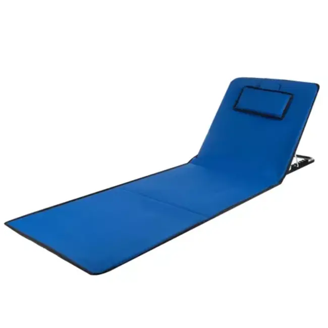 Trizand Strandmat met Rugleuning en Kussen - Ultiem Strandcomfort