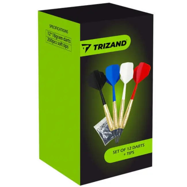 Trizand Shafty Dartpijlen Set: Perfect voor Dartliefhebbers - 212 delig