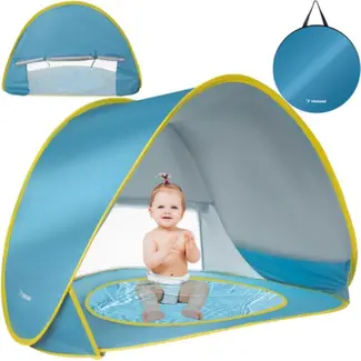 Trizand Strandtent met Pop-up Zwembad: Perfect voor Gezinsuitjes