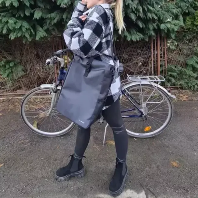 Trizand Fietstas voor Bagagedrager: Ruim en Veilig voor Onderweg