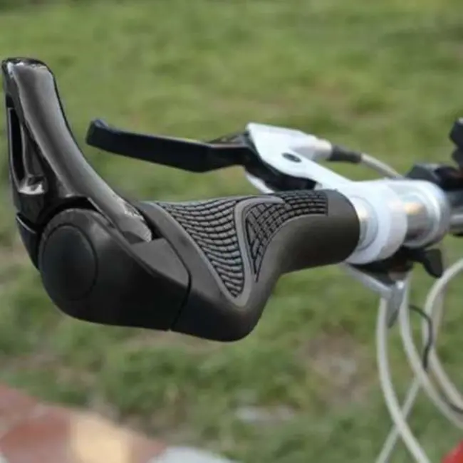 Trizand Ergonomische Fiets Handvatten met Hoorns - Voor Meer Comfort en Controle