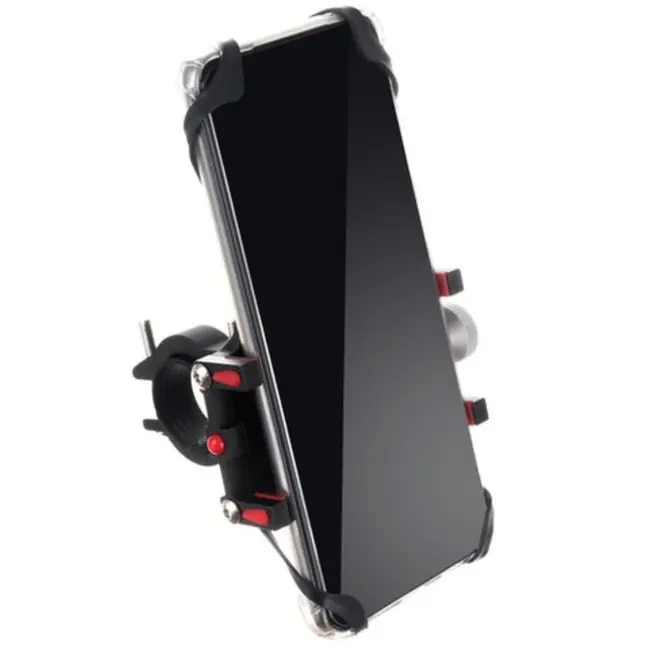 Trizand 2-in-1 Fiets Telefoonhouder - Veilig en Stabiel - Met Rubberen Band