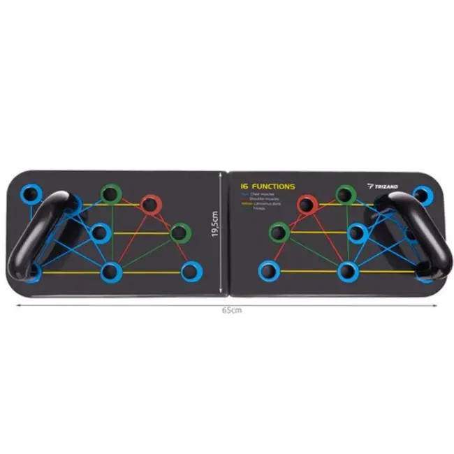 Xtrobb Fitness Board 16-in-1: Ultieme Bovenlichaam Training - Kleurgecodeerd en Effectief