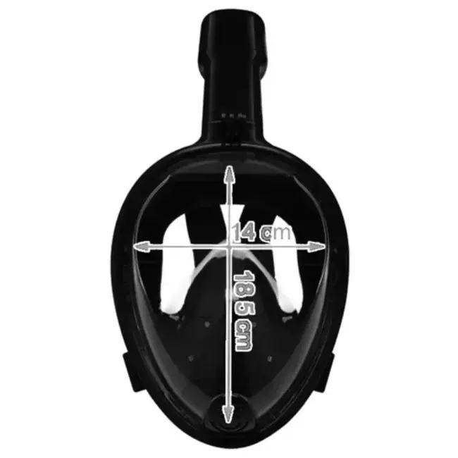 Trizand Full-face Snorkelmasker L/XL: Ultieme Onderwaterbeleving