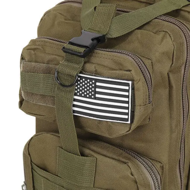 Trizand Kleine Groene Militaire Rugzak 26L: Ideaal voor Avonturiers