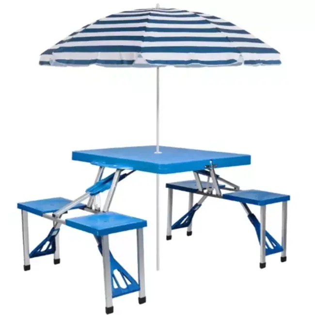 Trizand Campingset met Tafel en Stoelen: Perfect voor Buitenactiviteiten