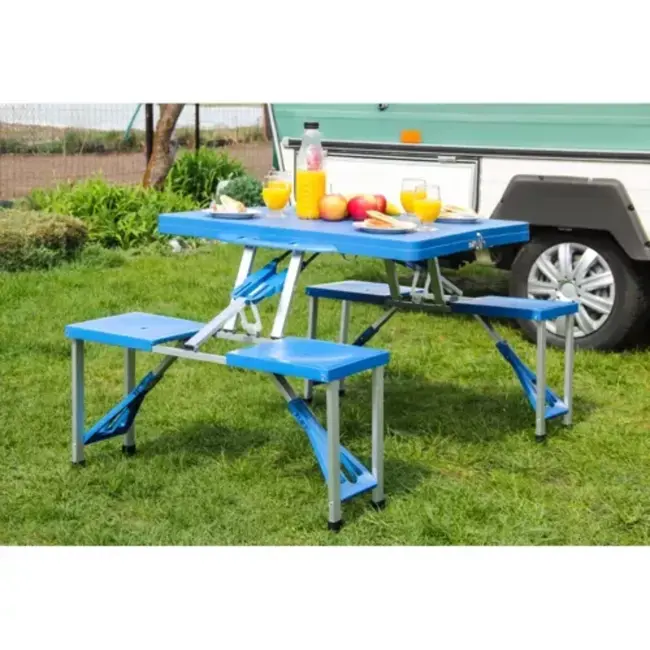 Trizand Campingset met Tafel en Stoelen: Perfect voor Buitenactiviteiten
