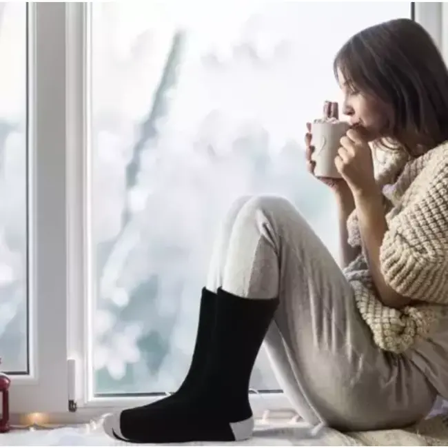 Trizand Elektrisch Verwarmde Sokken - Universele Maat - Ideaal voor Wintersport en Outdoor