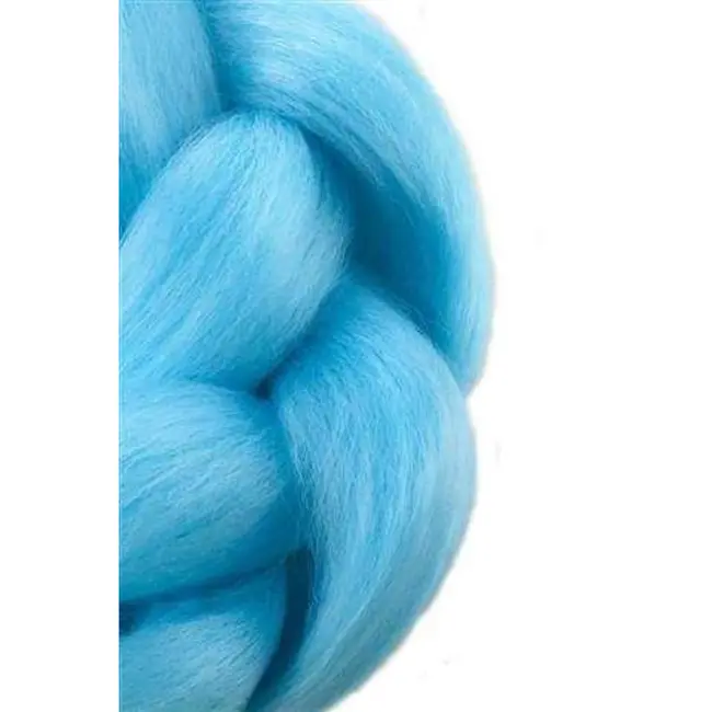 Soulima Synthetische Vlechtjes in Levendig Blauw - 60 cm Lang