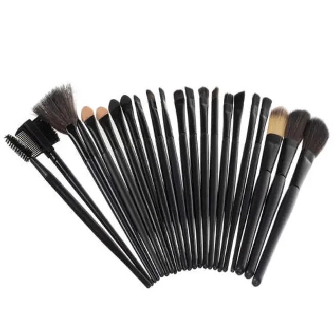 Soulima Complete Make-up Kwastenset 24 Stuks - Perfect voor Elke Look