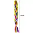 Soulima Synthetische Regenboogvlechtjes - 60 cm Lang - Multikleur