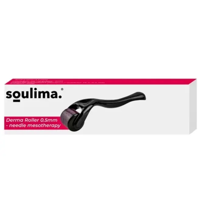 Soulima Derma Roller 0,5mm - Professionele Microneedling Tool