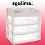 Soulima Universele Cosmetica Organizer - Transparant en Praktisch - 27 x 23,5 x 17 cm