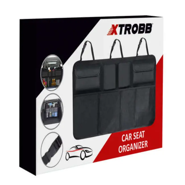 Xtrobb Auto Stoel Organizer - Perfecte Opbergoplossing voor de Auto - Waterdicht