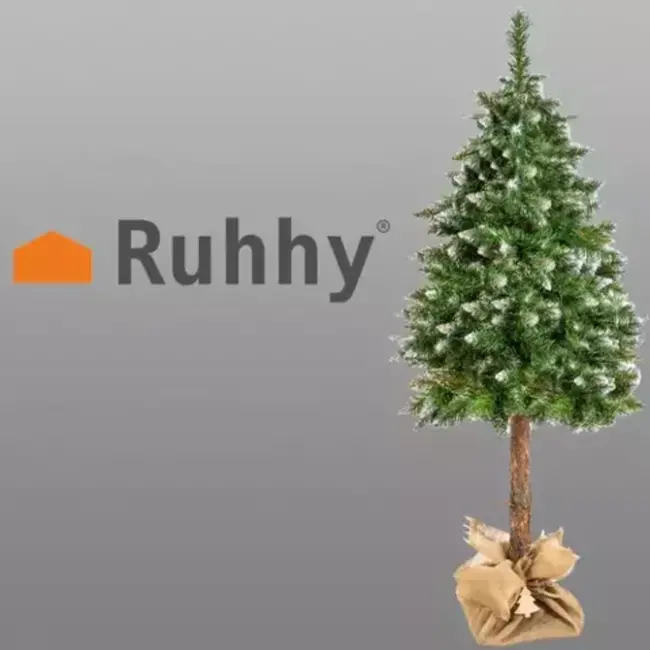 Ruhhy Sosna Diamentowa Premium Kunstkerstboom 160 cm - Natuurlijke Uitstraling