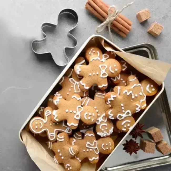 Ruhhy Kerstuitstekers Set van 7 - Metalen Vormen voor Feestelijk Bakken