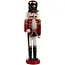 Ruhhy Decoratieve Houten Notenkraker 30 cm - Klassieke Kerstfiguur
