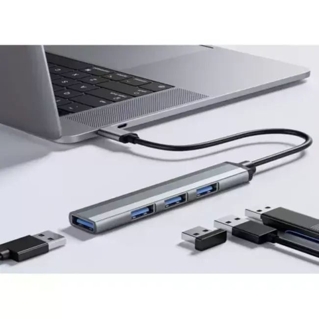 Ruhhy USB Hub: Verbind Meer met 4 USB-Poorten