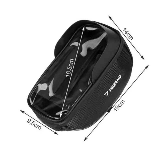 Ruhhy Fietsstuurtas met Telefoonhoesje - Ideaal voor Navigatie en Opslag