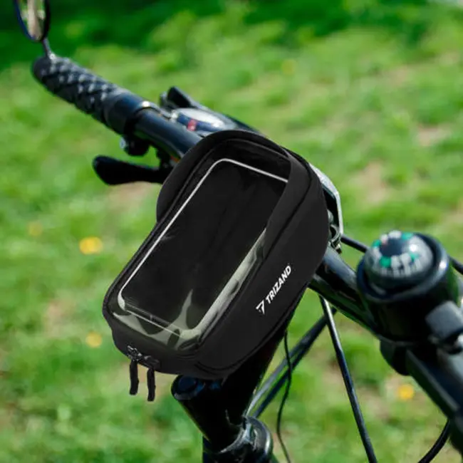 Ruhhy Fietsstuurtas met Telefoonhoesje - Ideaal voor Navigatie en Opslag