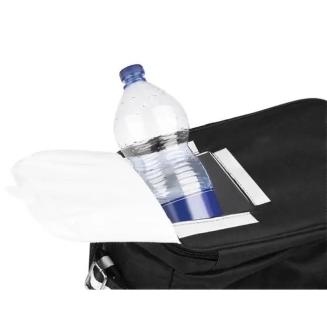 Ruhhy Picknickkoeltas - polyester - thermisch en waterbestendig - 35 x 23 x 35 cm - met vakken voor servies en bestek - strand en wandelen