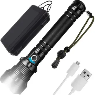 Trizand P70 USB Zaklamp: Ultieme Helderheid en Duurzaamheid