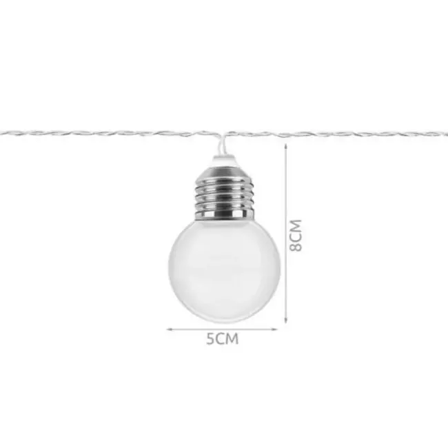 Ruhhy LED Slinger op Batterijen - 20 LED-lampjes voor Sfeervolle Verlichting