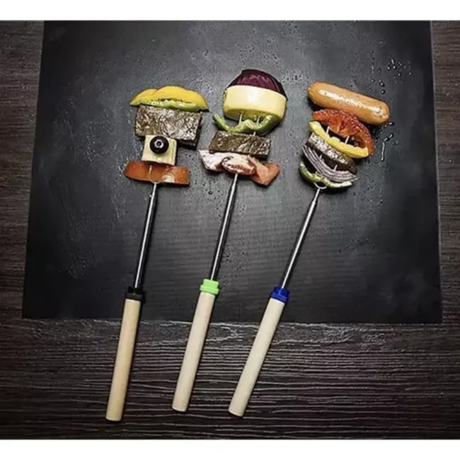 Ruhhy Grillmat Set van 5 - Perfect voor Barbecue en Bakken