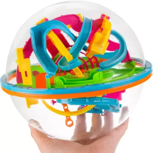 Ruhhy Intelligente 3D Labyrint Bal - Uitdaging met 138 Obstakels