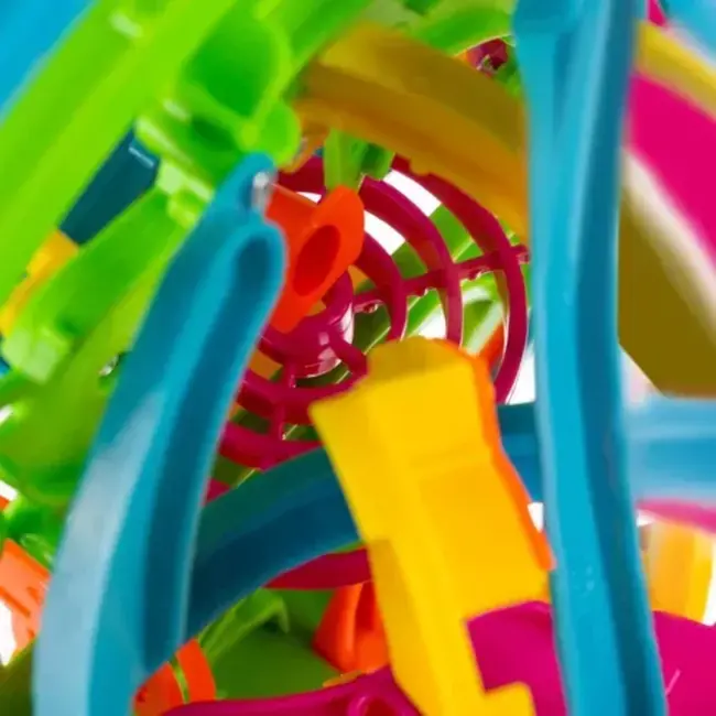 Ruhhy Intelligente 3D Labyrint Bal - Uitdaging met 138 Obstakels