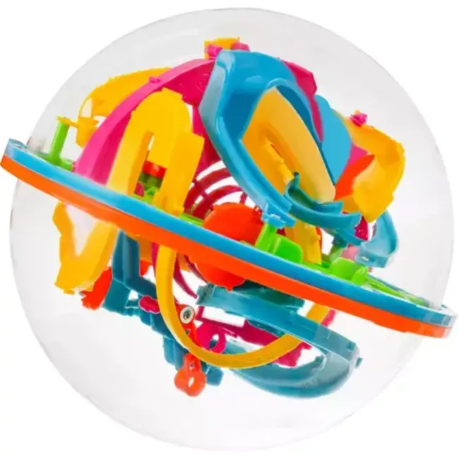 Ruhhy Intelligente 3D Labyrint Bal - Uitdaging met 138 Obstakels