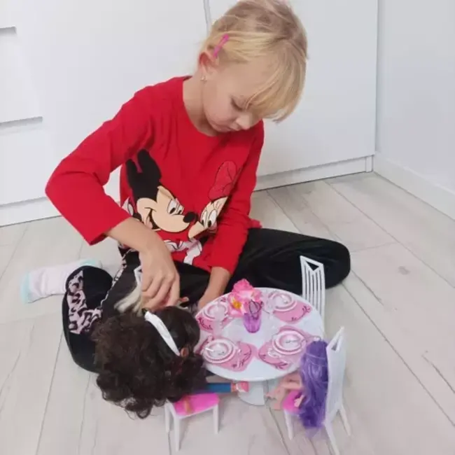 Ruhhy Meubelset voor Poppenhuizen - Grote Set voor Creatief Spel