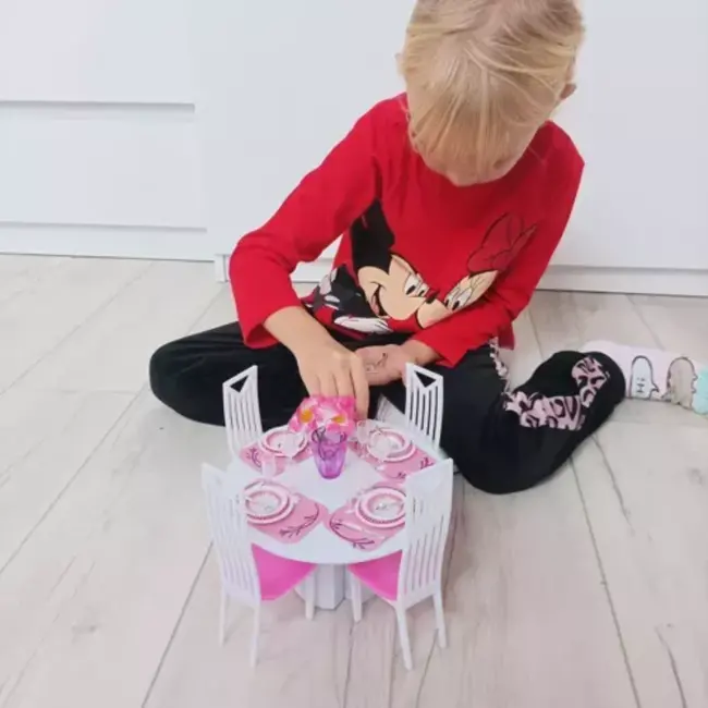 Ruhhy Meubelset voor Poppenhuizen - Grote Set voor Creatief Spel